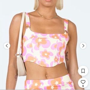 PRINCESS POLLY Flower Child Corset